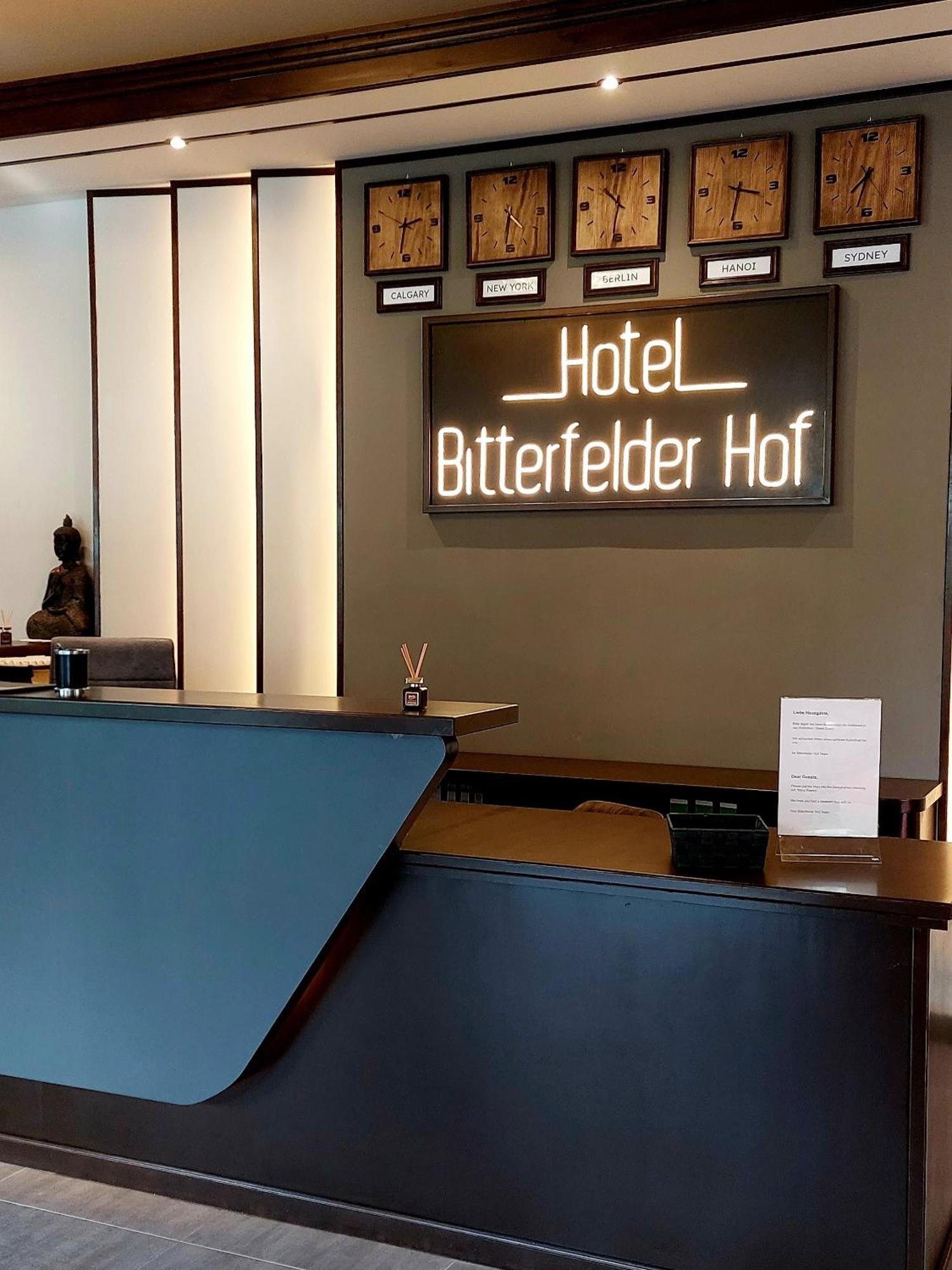 Hotel Bitterfelder Hof Kültér fotó